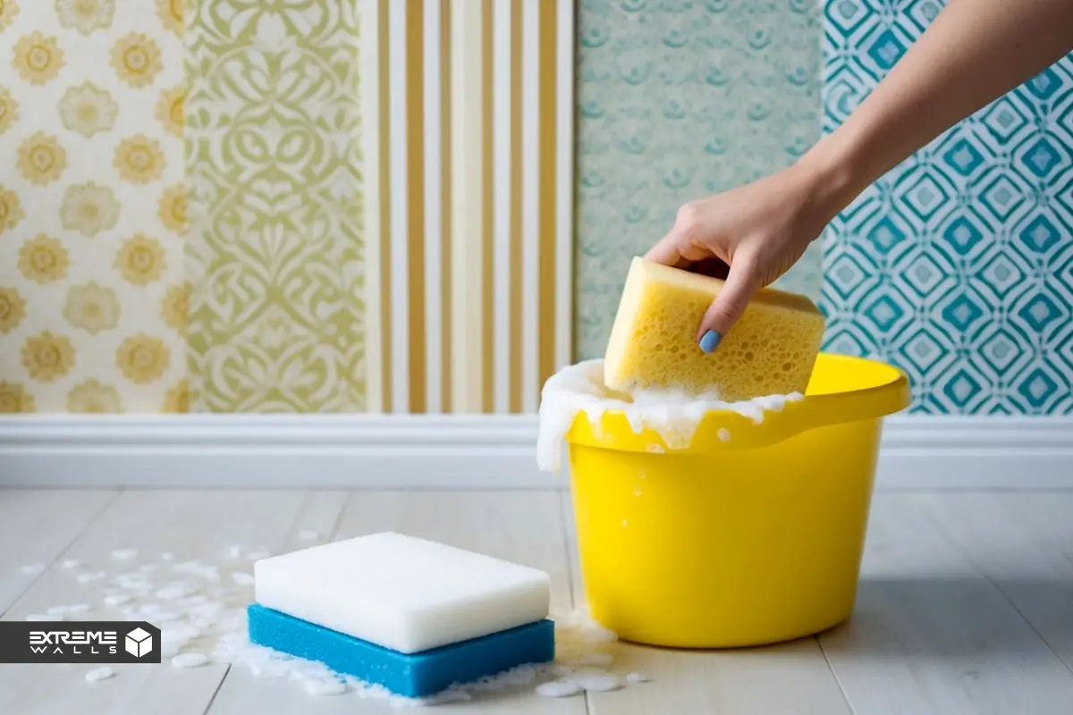 مقایسه کاغذ دیواری نانو و پی وی سی 8 استفاده از کاغذ دیواری نانو، راهکاری ضد آب برای دکوراسیون داخلی