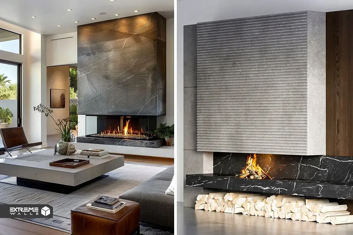 دیزاین شومینه برای فصل زمستان