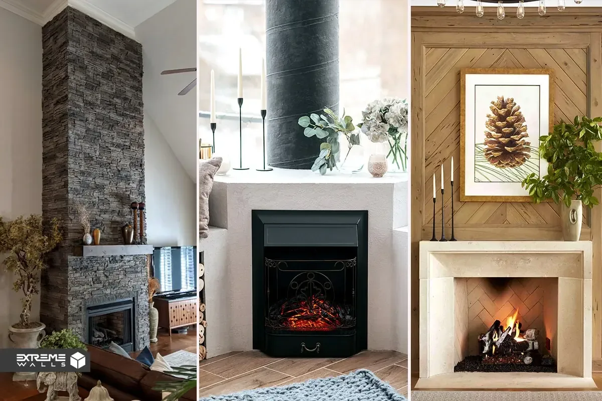 دیزاین شومینه برای فصل زمستان