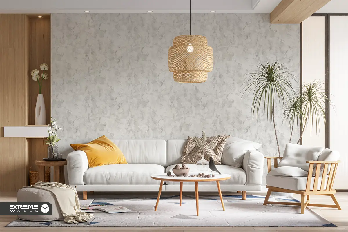 استفاده از کاغذ دیواری پتینه و جودون برای افزودن عمق به فضای خانه