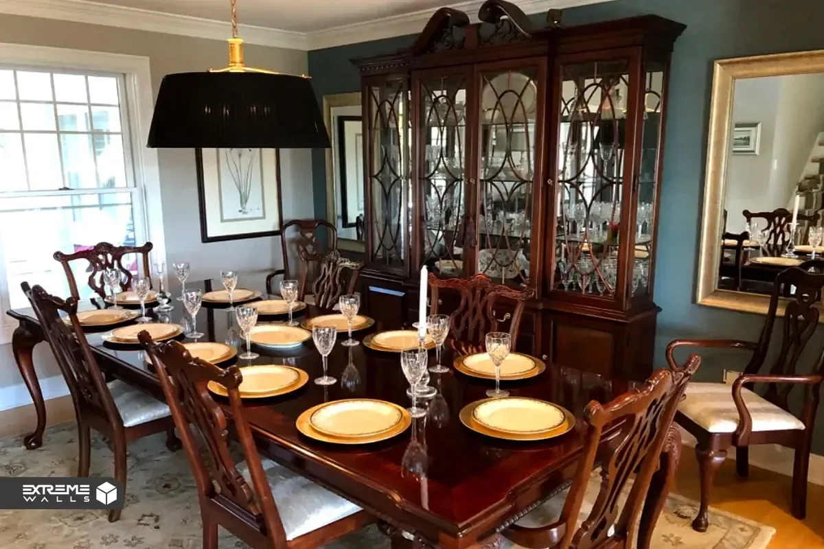 طراحی دکوراسیون لاکچری برای نوروز 1404 6 دکوراسیون لاکچری برای نوروز با چوبهای ارزشمند و طبیعی