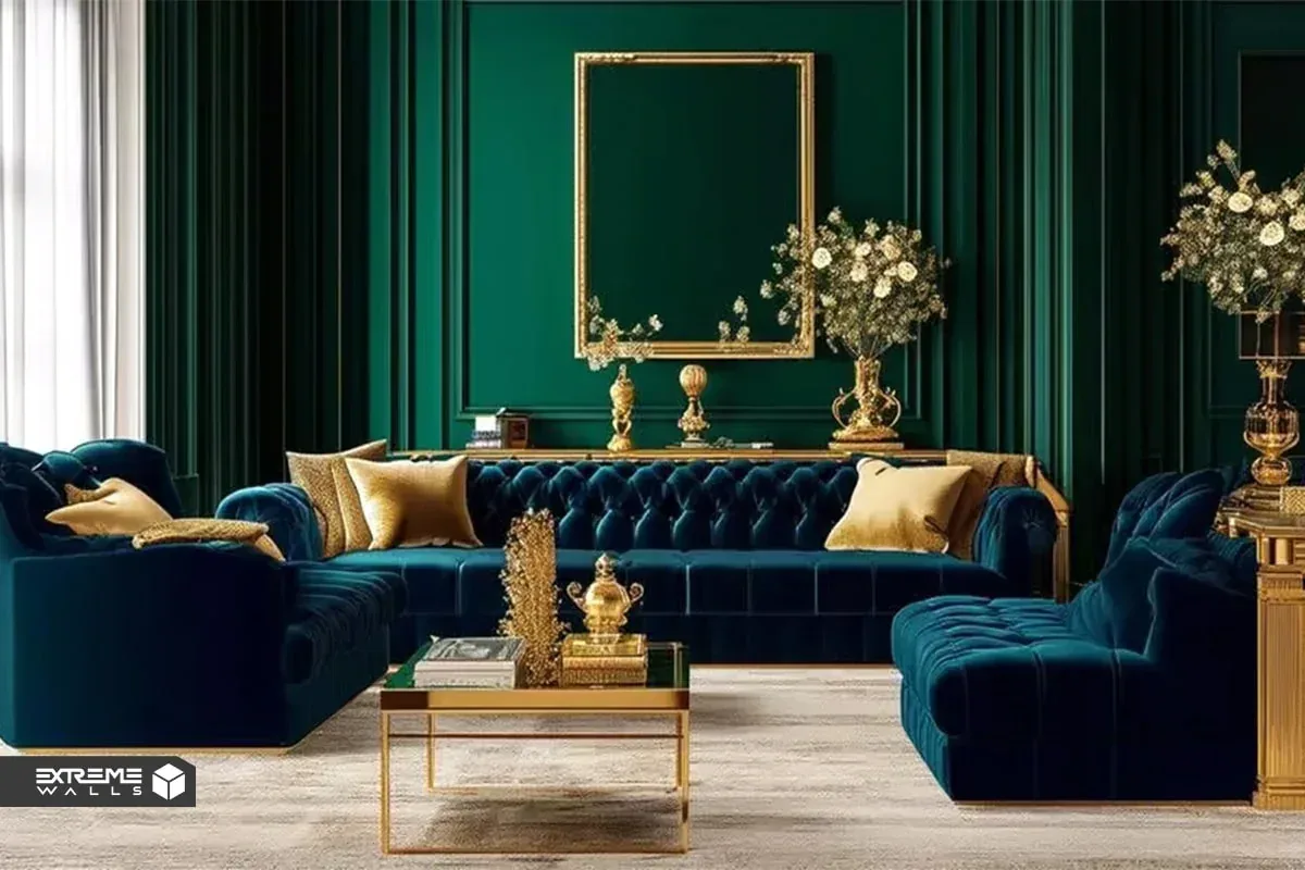 طراحی دکوراسیون لاکچری برای نوروز 1404 11 دکوراسیون لاکچری با رنگهای اشرافی و جذاب، فضای شما را متفاوت میکند.