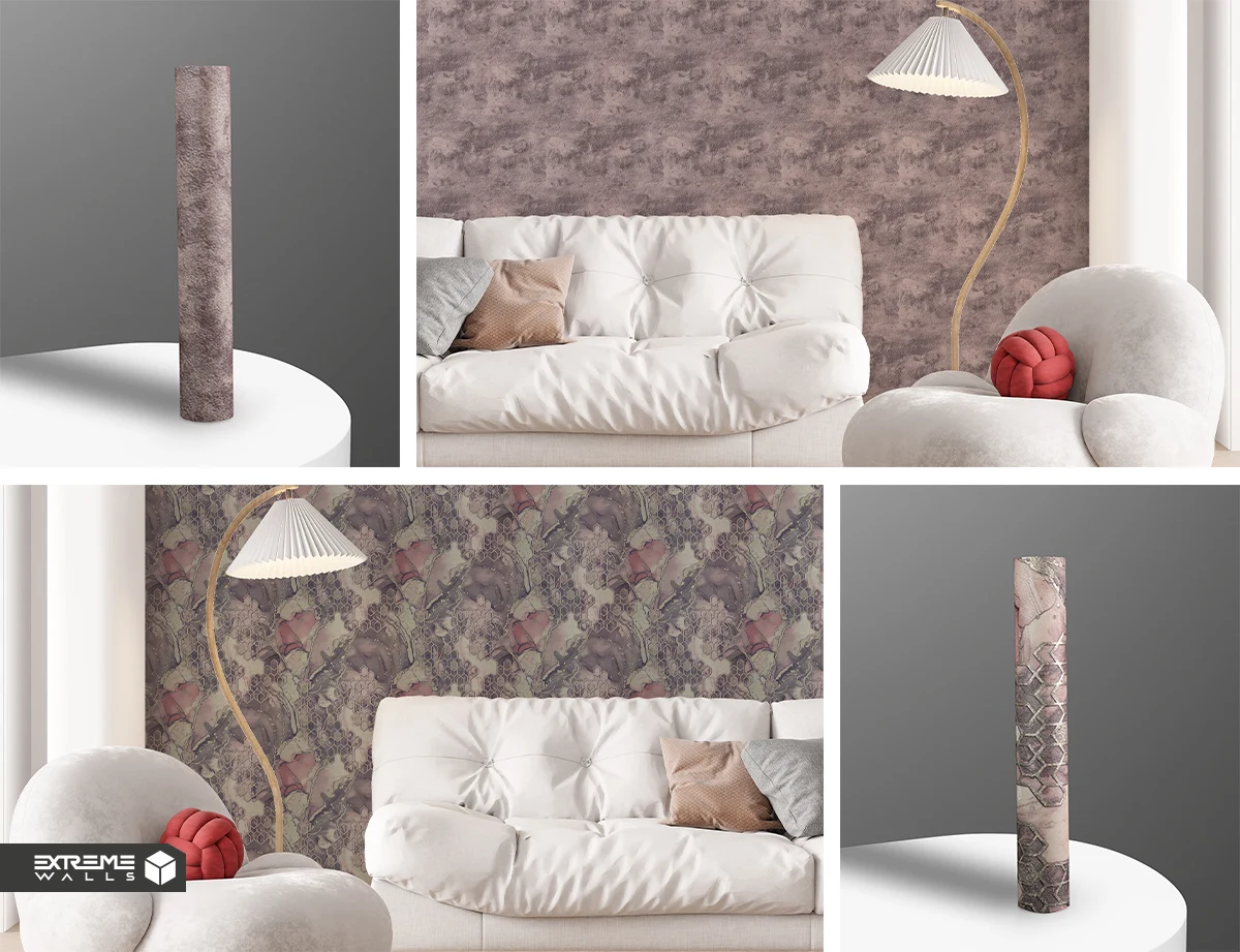 پرطرفدارترین طرح کاغذ دیواری و پرفروشترین آلبوم کاغذ دیواری در سال ۱۴۰۴ 2 کاغذ دیواری پذیرایی