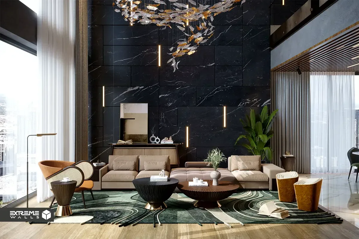 اهمیت هارمونی در دکوراسیون داخلی 2 "هارمونی در دکوراسیون داخلی یعنی ترکیب متعادل رنگ، فرم و متریال"