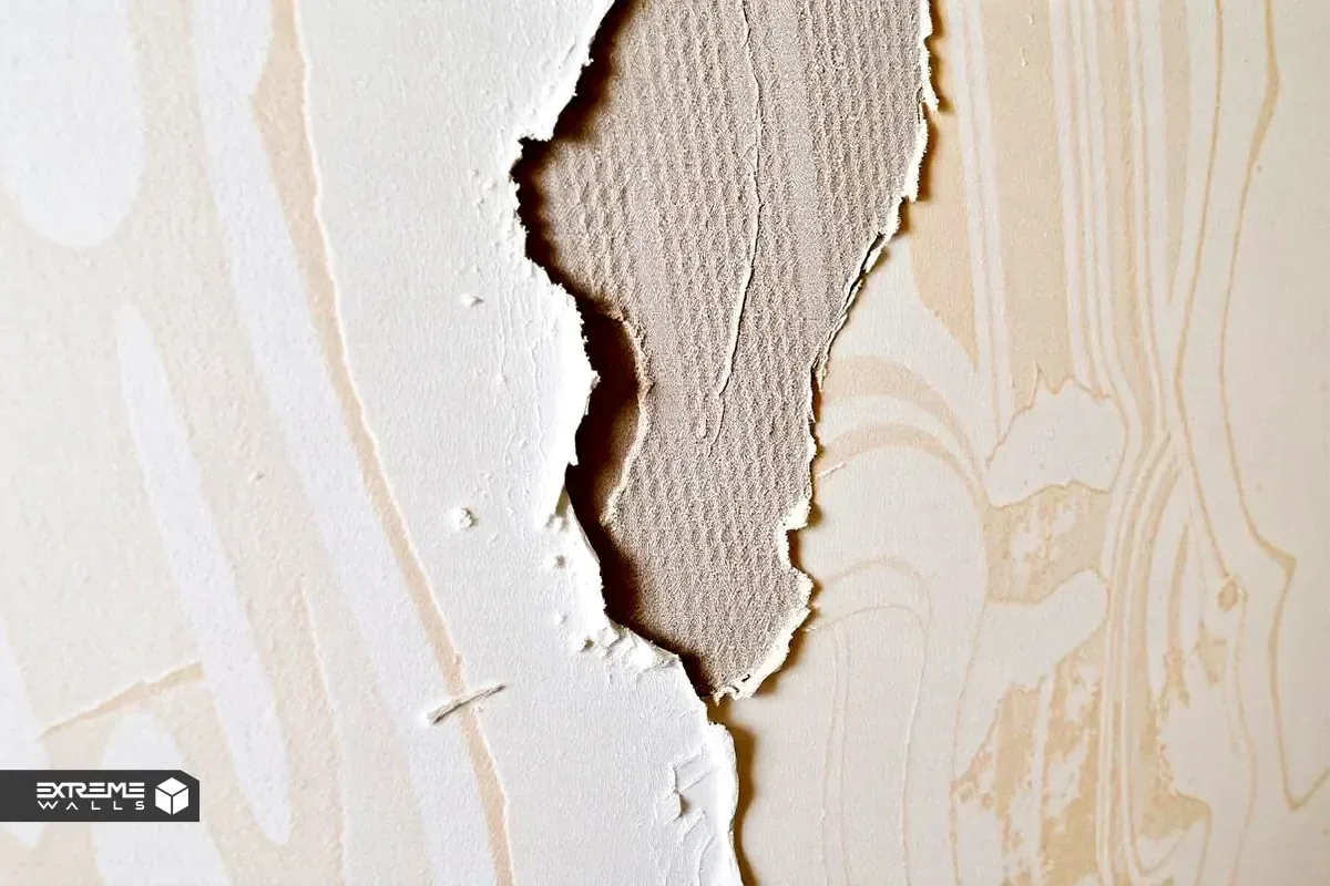 کاربردی ترین روش های ترمیم کاغذ دیواری پاره شده و آسیب دیده 1 روش های ترمیم کاغذ دیواری پاره شده و آسیب دیده