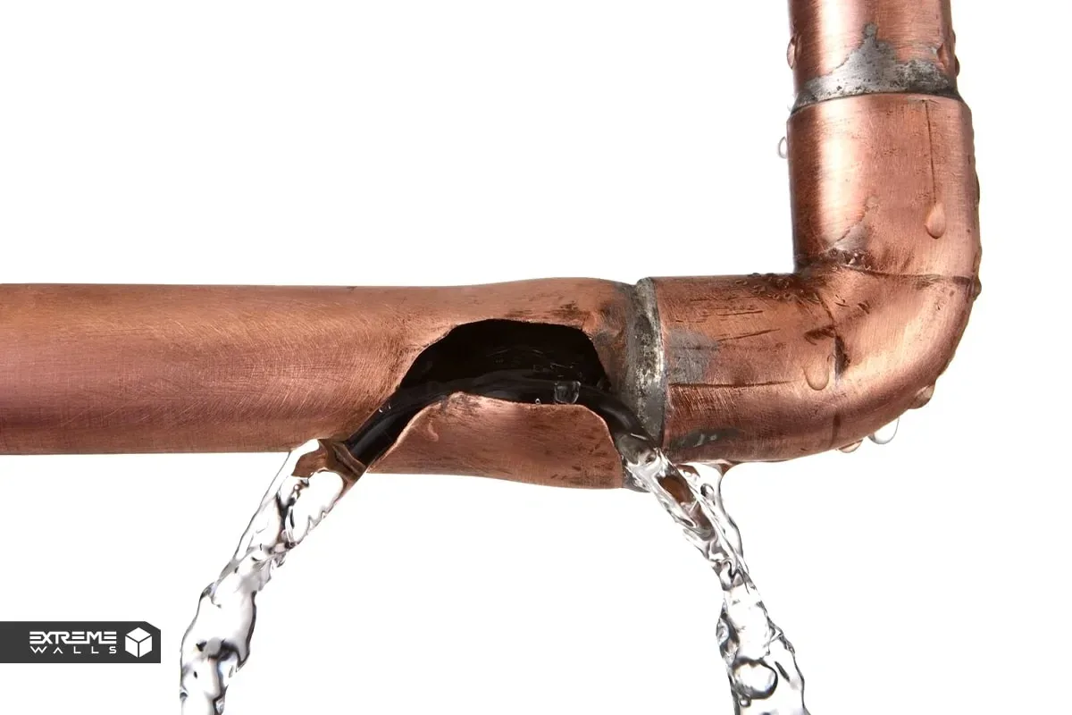 کاربردی ترین روش های ترمیم کاغذ دیواری پاره شده و آسیب دیده 28 نشت آب از لولهها و خسارت به دیوار خانه