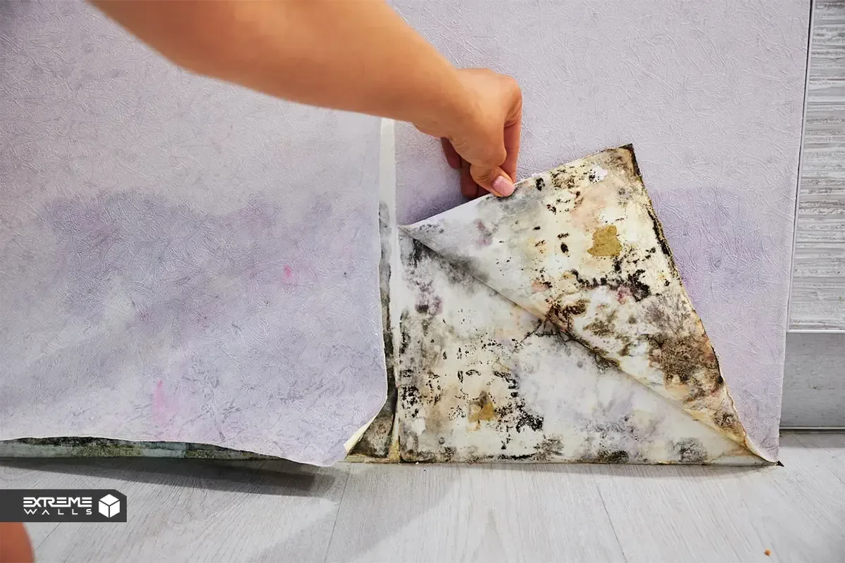 کاربردی ترین روش های ترمیم کاغذ دیواری پاره شده و آسیب دیده 30 آسیبهای ناشی از نصب غیر اصولی کاغذ دیواری