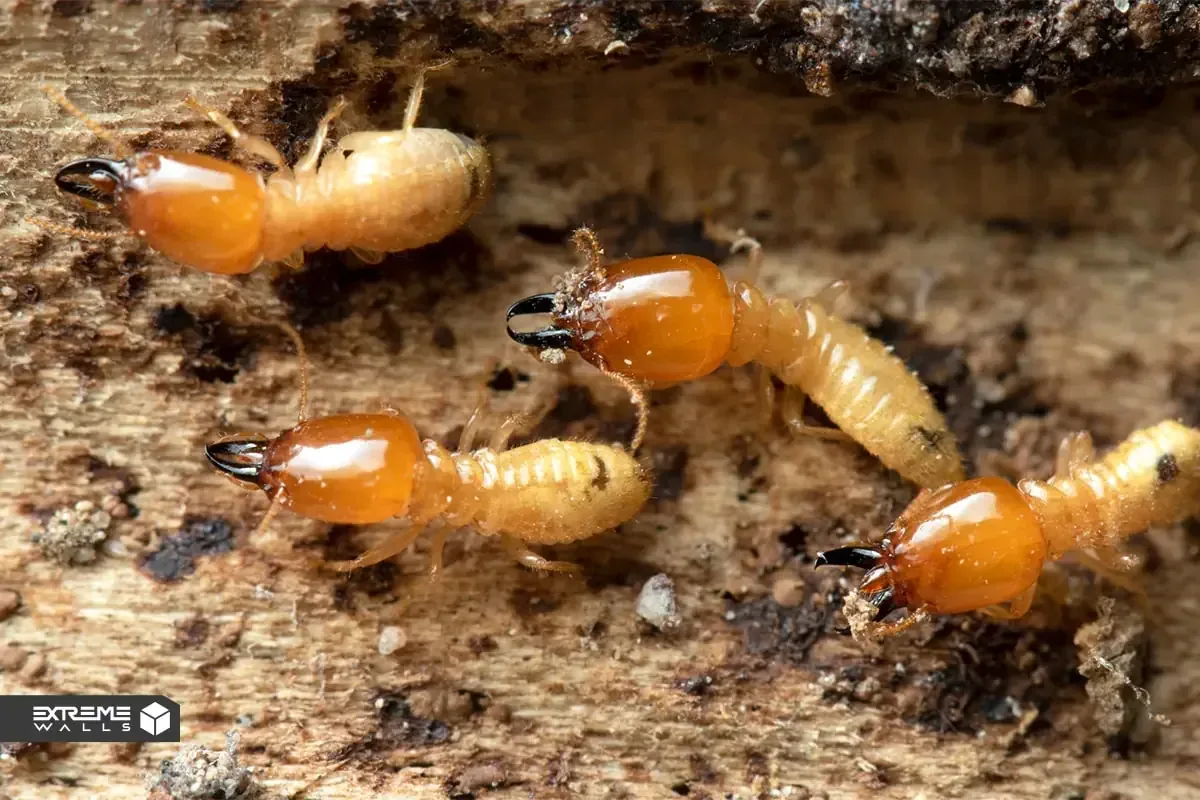 کاربردی ترین روش های ترمیم کاغذ دیواری پاره شده و آسیب دیده 29 وجود موریانه و آسیب به کاغذ دیواری