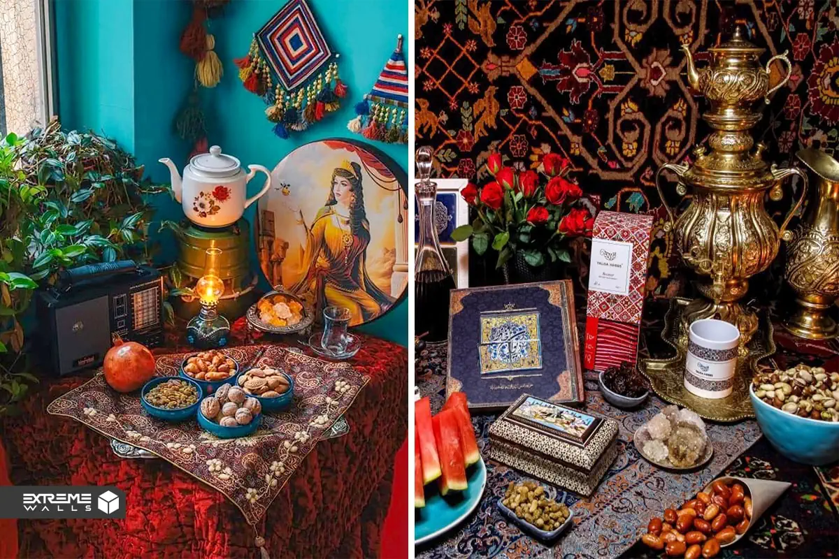 استفاده از سماور و قوری‌های قدیمی و مسی