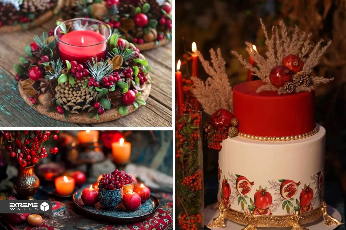 ایده های دیزاین خانه و کافی شاپ به مناسبت شب یلدا