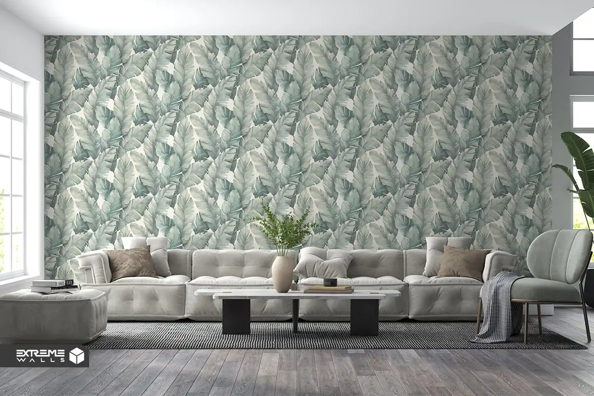 برای خونه کاغذ دیواری چه رنگی انتخاب کنیم؟راهنمای انتخاب رنگ 13 کاغذ دیواری سبز زیتونی و سبز ملایم