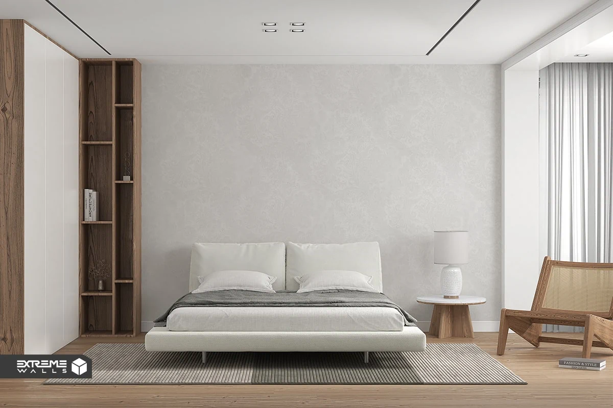 برای خونه کاغذ دیواری چه رنگی انتخاب کنیم؟راهنمای انتخاب رنگ 21 کاغذ دیواری سفید