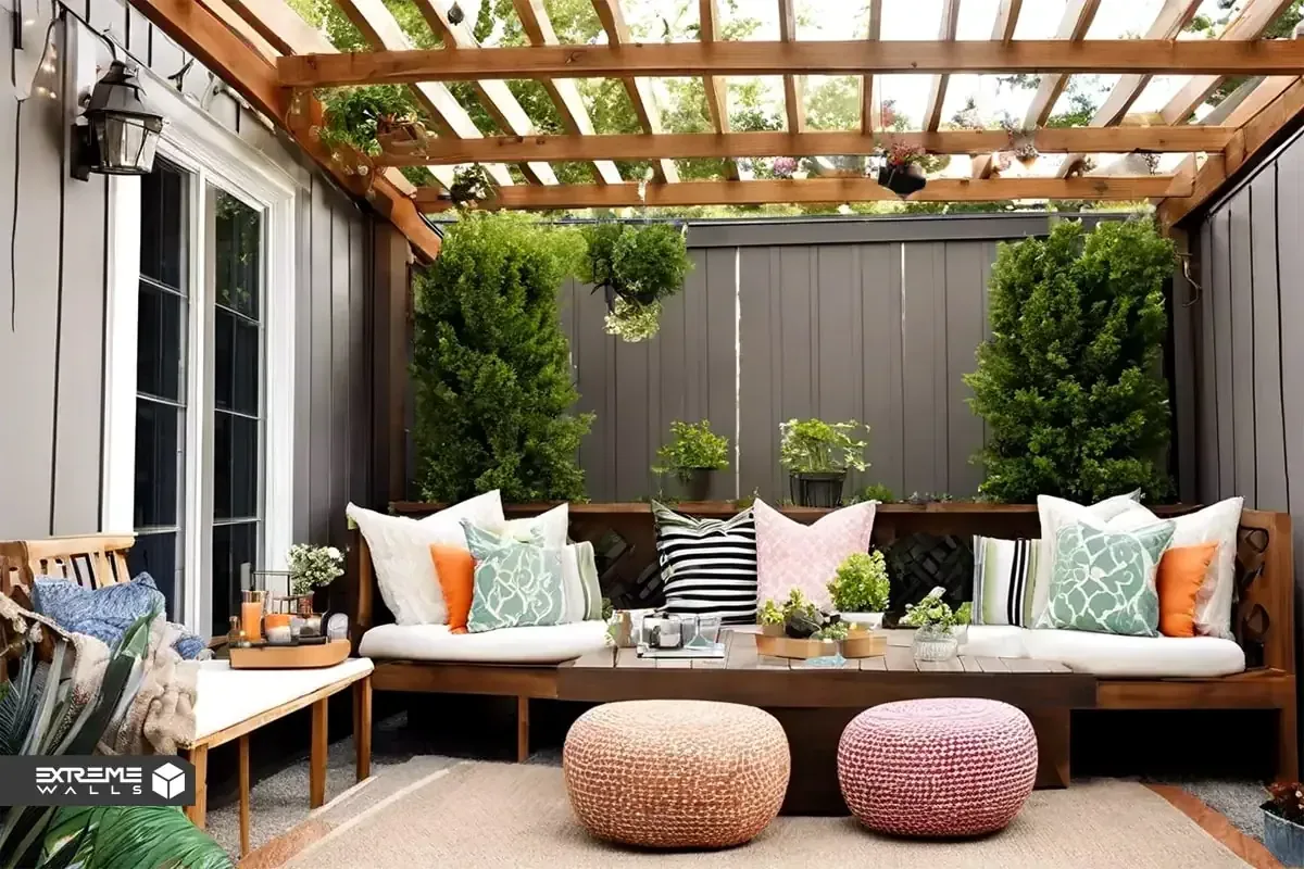 پاسیو چیست؟ ایدههایی برای طراحی پاسیو مدرن در منزل 2 پاسیو چیست؟