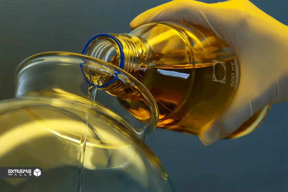 مراحل اجرای روغن الیف برای زیرسازی دیوار پیش از رنگ 