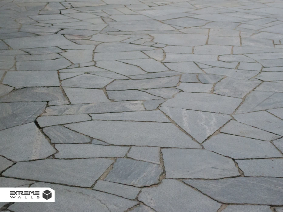سنگ فرش طبیعی و نامنظم