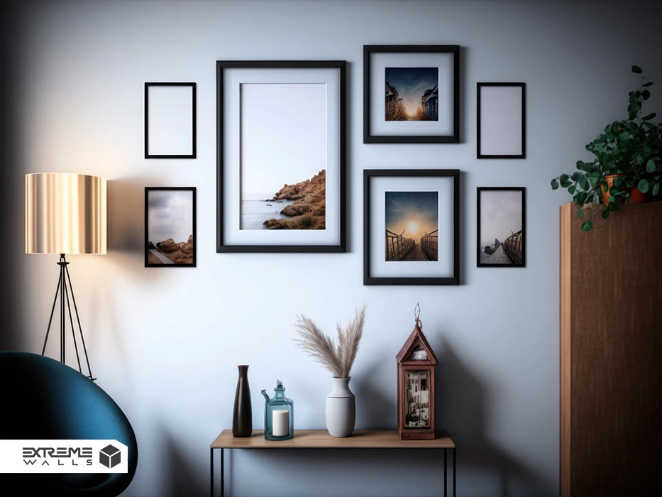 با این ایده های فوق جذاب یه دیوار گالری شیک و رویایی تو خونت داشته باش 13 دیوار گالری