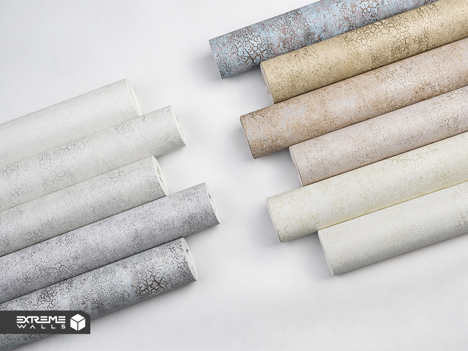 دکوراسیون سالن پذیرایی با کاغذ دیواری