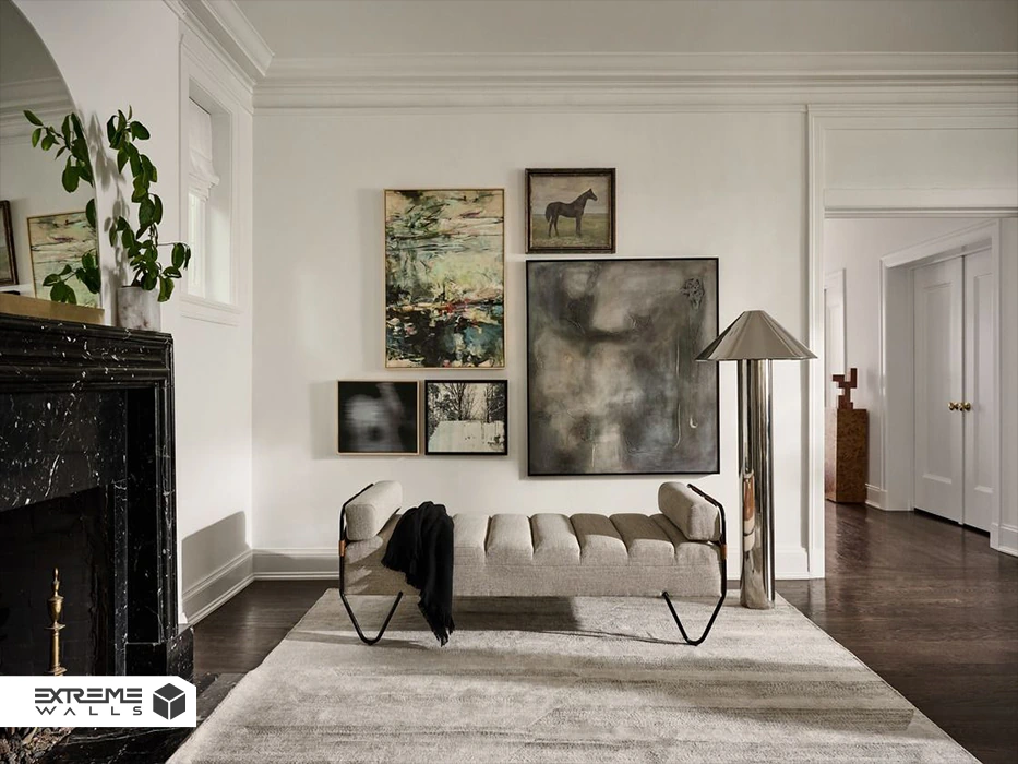 با این ایده های فوق جذاب یه دیوار گالری شیک و رویایی تو خونت داشته باش 6 دیوار گالری