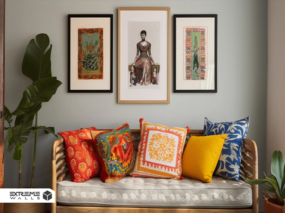 با این ایده های فوق جذاب یه دیوار گالری شیک و رویایی تو خونت داشته باش 7 دیوار گالری