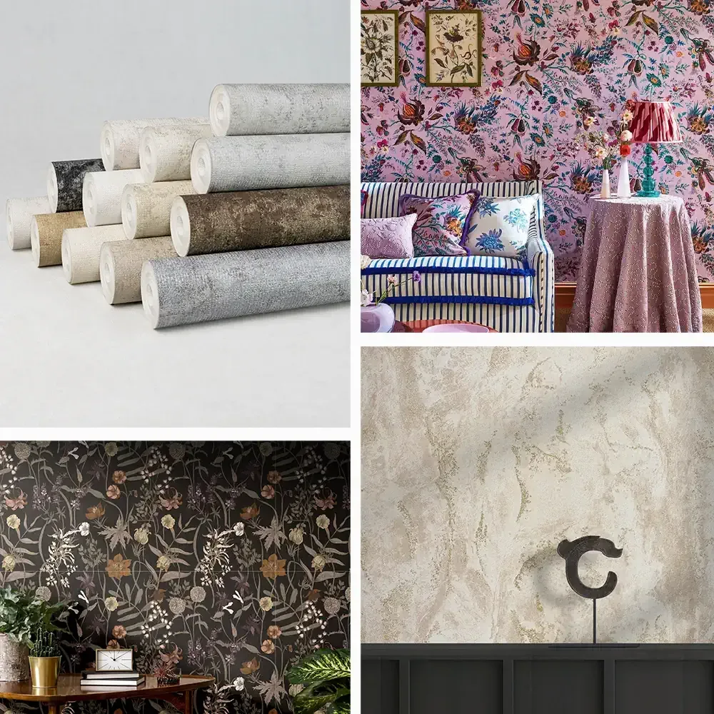 5 اشتباه رایج در ترکیب دو طرح کاغذ دیواری در یک فضا شاخص