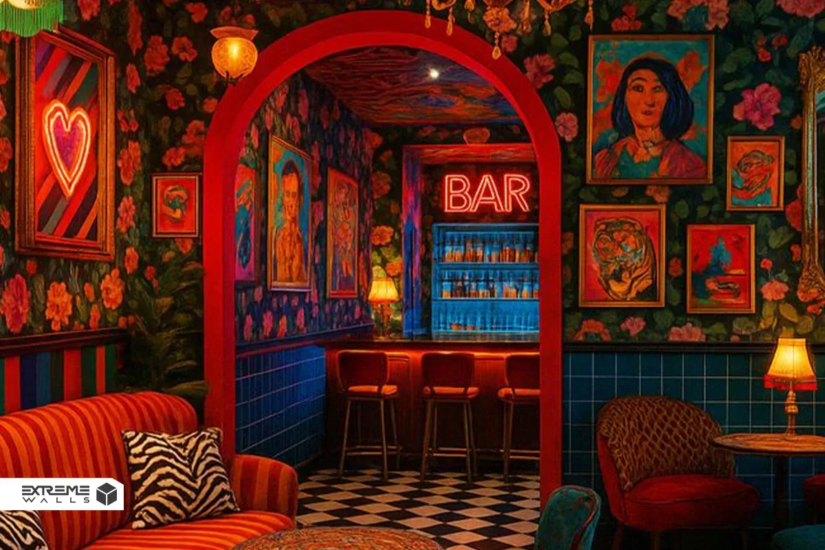 استفاده افراطی از طرح‌های شلوغ و پر جزئیات