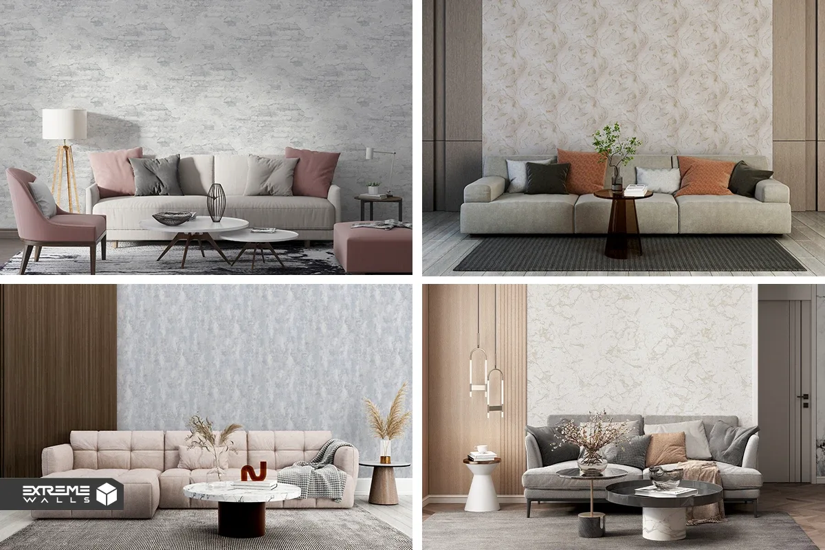 کاغذ دیواری‌های مناسب برای خانه‌های کم نور و بدون پنجره 