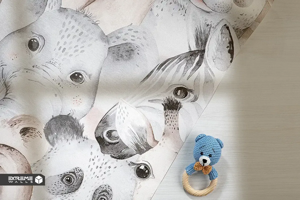 کاغذ دیواری کودک البوم پمپو