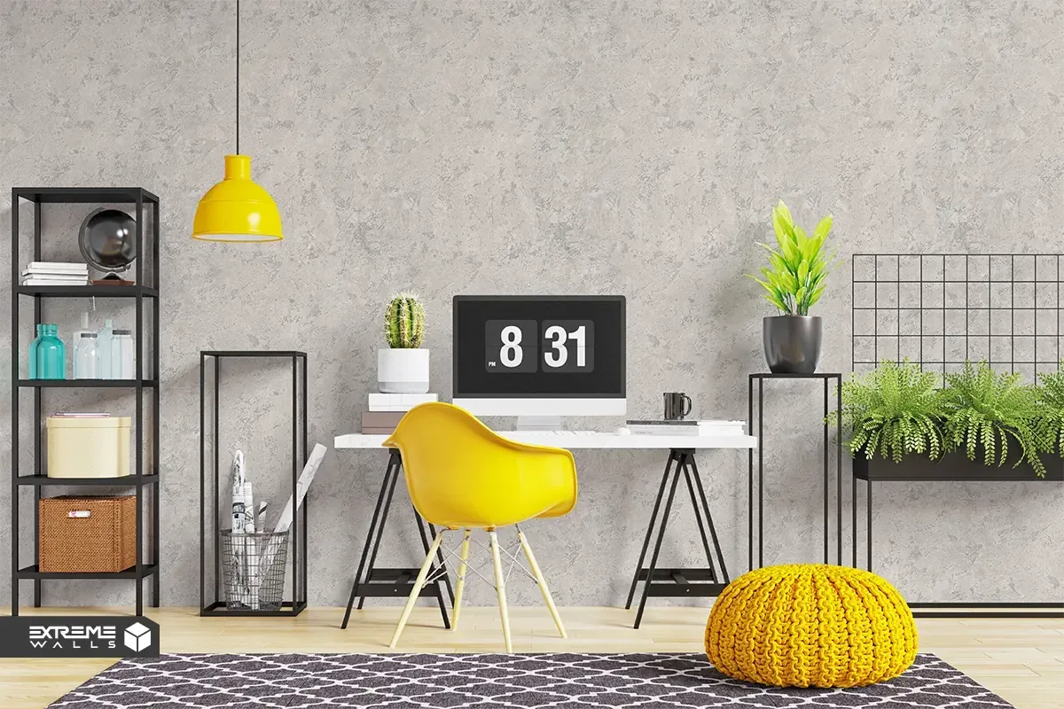 کاغذ دیواری رگه‌دار کرم / قهوه‌ای کد ۱۱۰۷۴ آلبوم تیتانیوم 