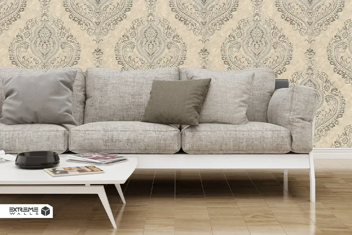 کاغذ دیواری طرح داماسک کد ۷۰۱۶ آلبوم پلوتونیوم