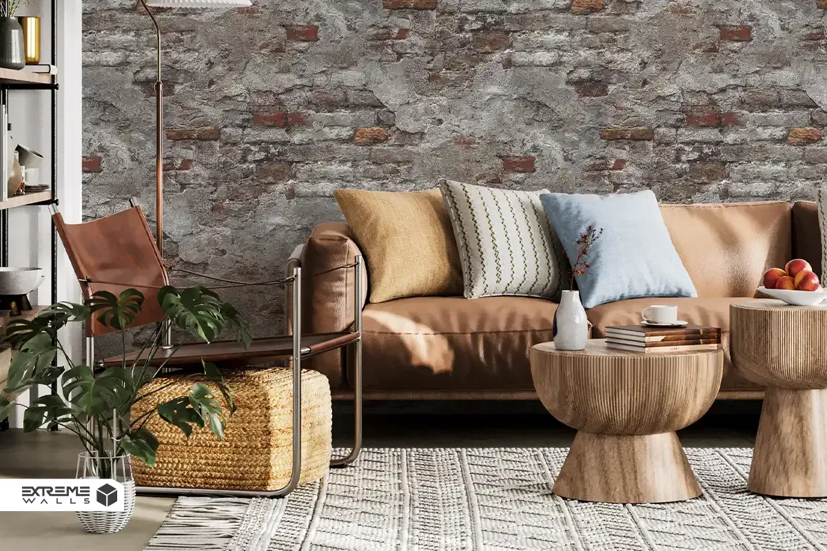 کاغذ دیواری طرح آجر کد ۸۱۳۷ آلبوم راکتور