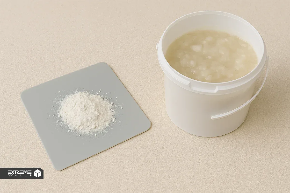 استفاده از چسب نامناسب باعث بلند شدن لبه‌های کاغذ دیواری می‌شود. 