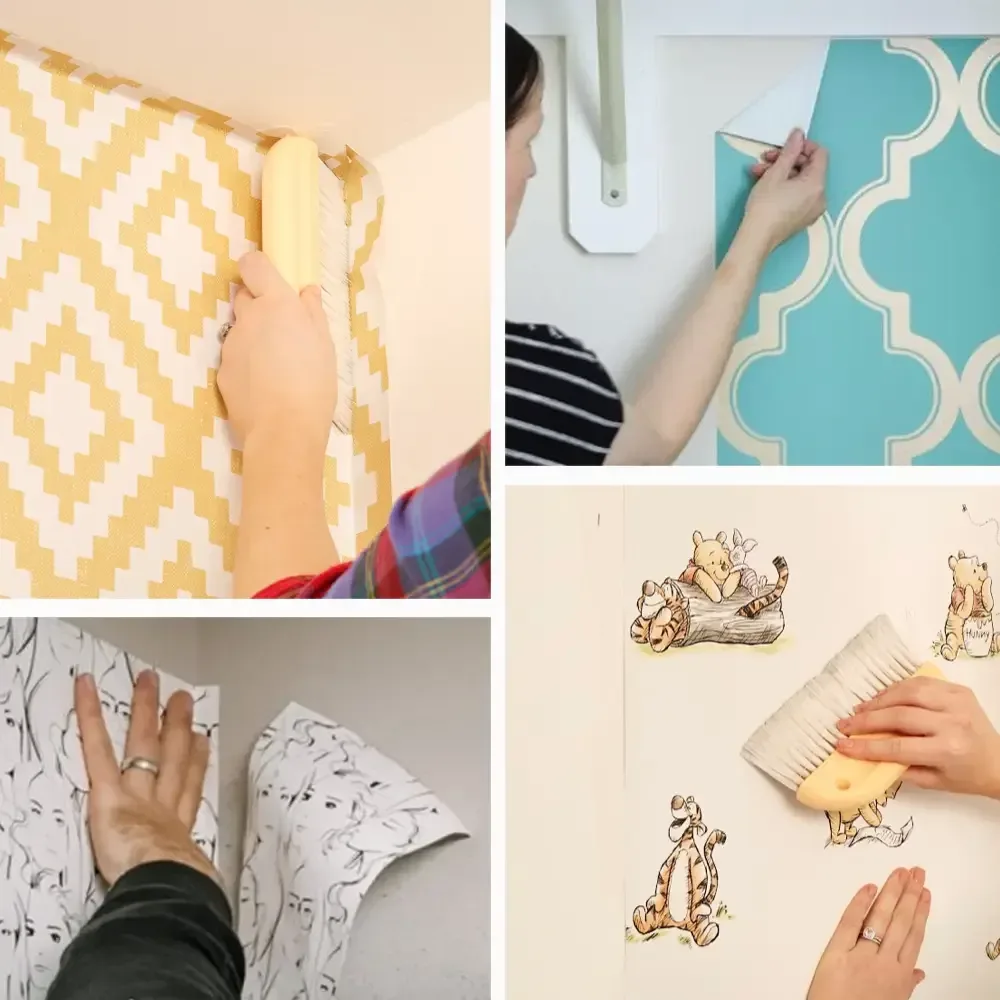 راهکارهای جلوگیری از بلند شدن گوشه‌های کاغذ دیواری