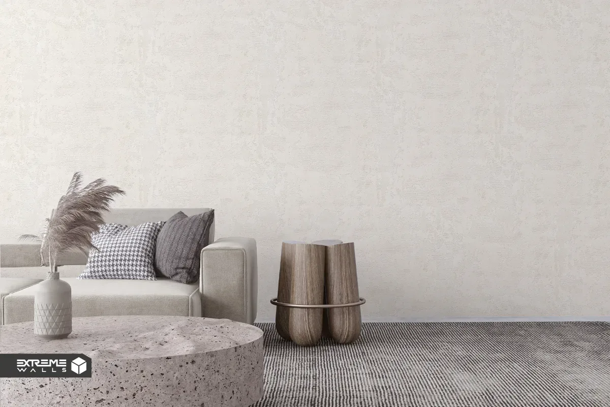 The idea of combining wallpaper with classic framing 4