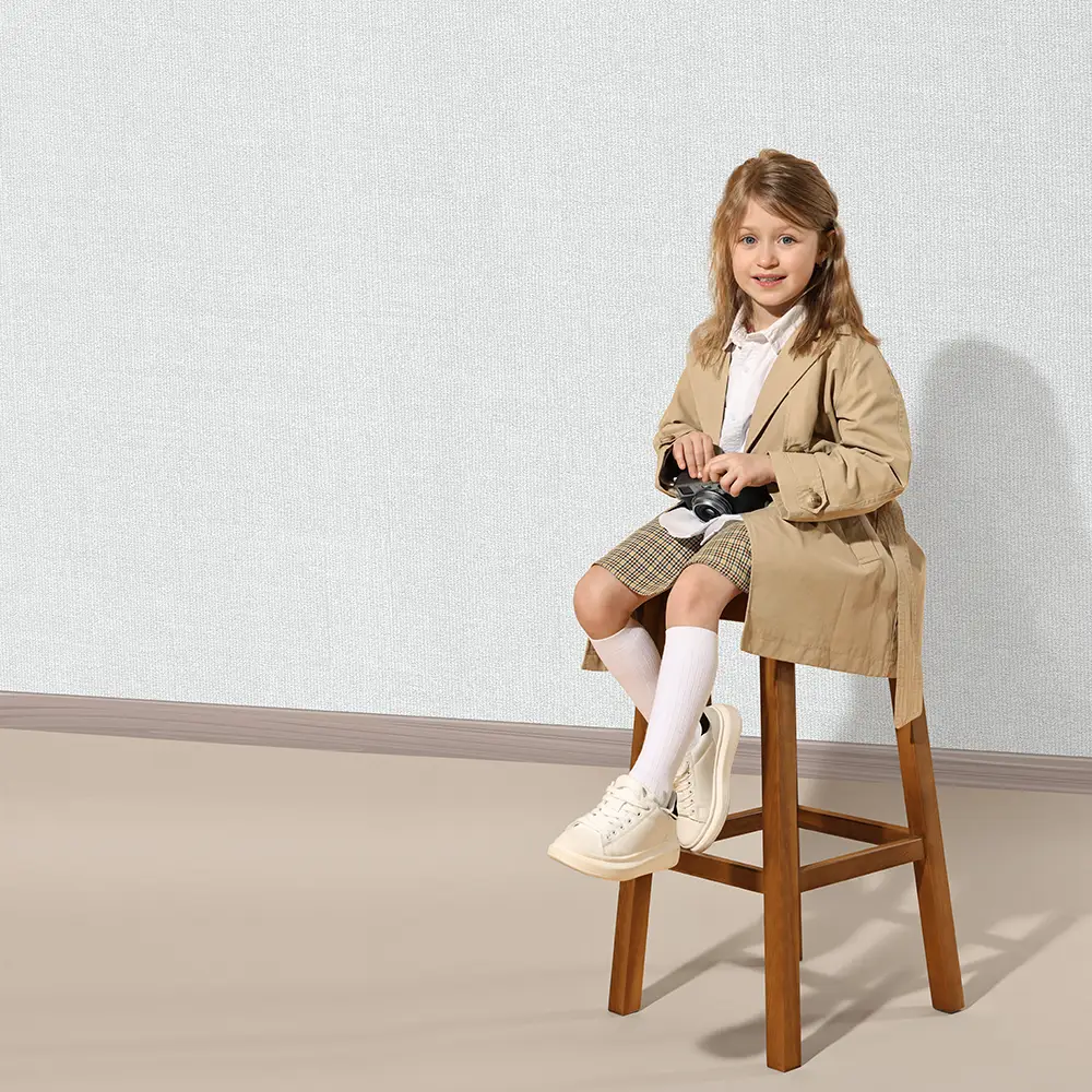 کاغذ دیواری کودک طرح ساده | طوسی کد 12042 4 کاغذ دیواری کودک طرح ساده | طوسی کد 12042 تصویر کودک