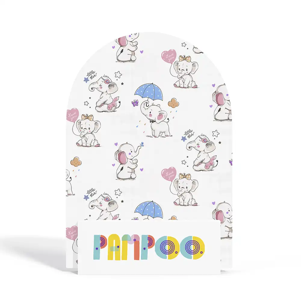 کاغذ دیواری کودک طرح فیل کوچولوها | رنگ سفید کد 12005 12 کاغذ دیواری کودک طرح فیل کوچولوها | رنگ سفید کد 12005 استند