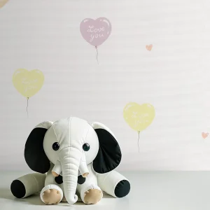 کاغذ دیواری کودک طرح بادکنک های قلبی کد 12010 شاخص