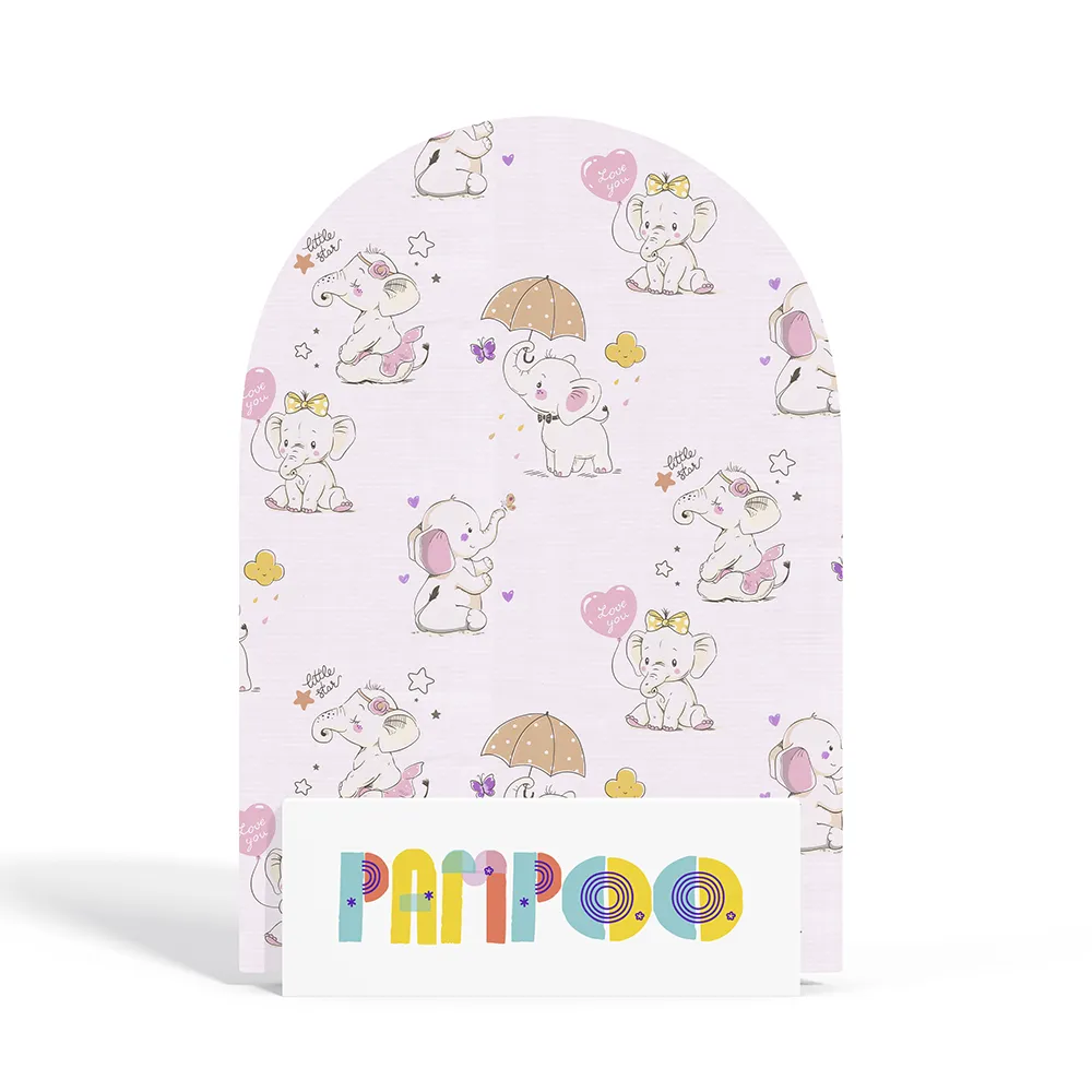 کاغذ دیواری کودک طرح فیل های کوچک | صورتی کد 12013 12 کاغذ دیواری کودک طرح فیل های کوچک | صورتی کد 12013 استند