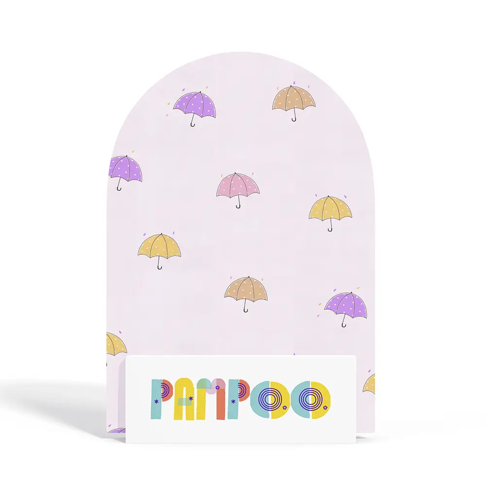 کاغذ دیواری کودک طرح چترهای رنگی | صورتی کد 12016 11 کاغذ دیواری کودک طرح چترهای رنگی کد 12016 استند