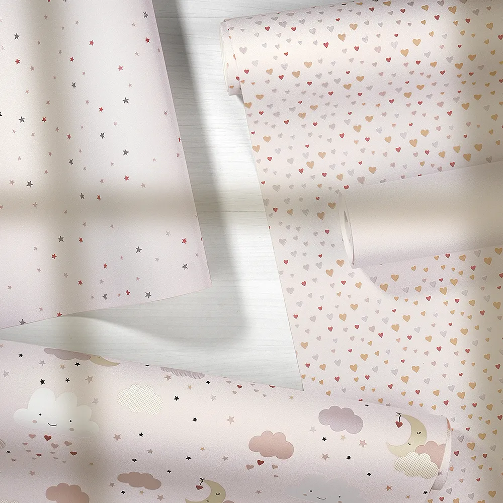 کاغذ دیواری کودک طرح آسمان ابری | صورتی کد 12021 6 کاغذ دیواری کودک طرح آسمان ابری | صورتی کد 12021 طرح ها