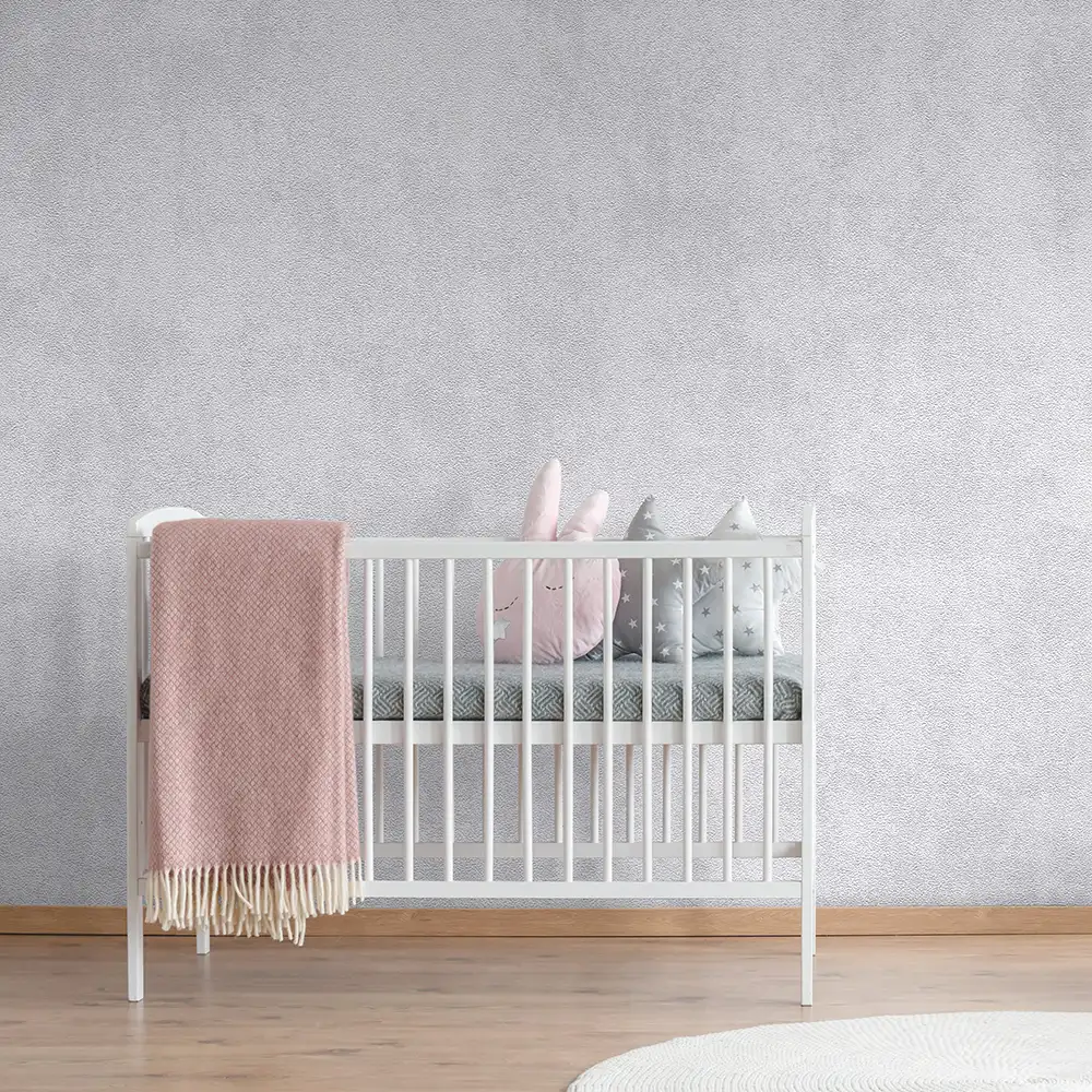 کاغذ دیواری کودک طرح ساده | طوسی کد 12030 2 کاغذ دیواری کودک طرح ساده | طوسی کد 12030 تخت خواب