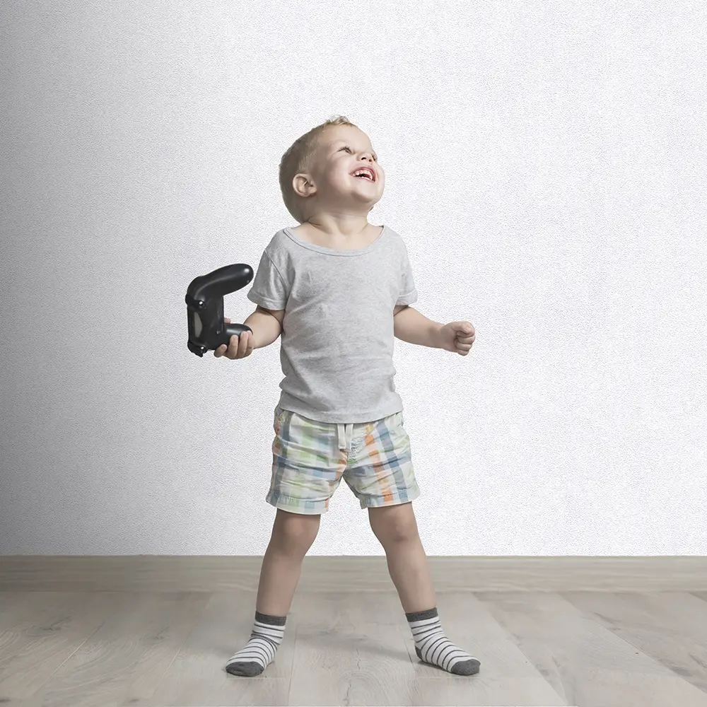 کاغذ دیواری کودک طرح ساده | طوسی کد 12034 5 کاغذ دیواری کودک طرح ساده | طوسی کد 12034 تصویر کودک