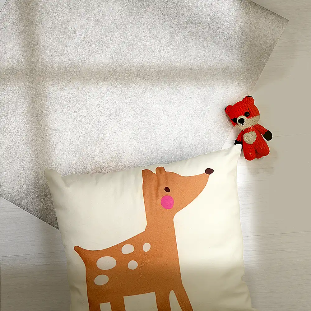 کاغذ دیواری کودک طرح ساده | طوسی کد 12036 10 کاغذ دیواری کودک طرح ساده | طوسی کد 12036 بالشت