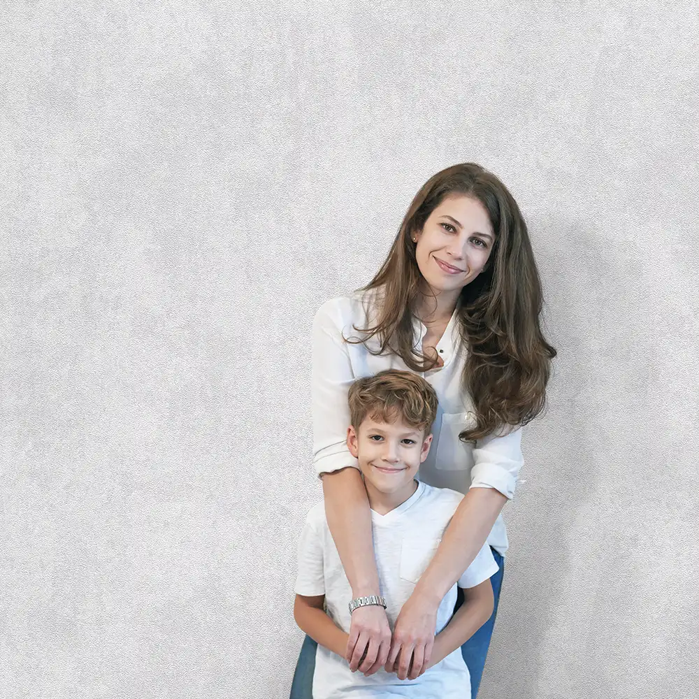 کاغذ دیواری کودک طرح ساده | طوسی کد 12036 2 کاغذ دیواری کودک طرح ساده | طوسی کد 12036 مادر و فرزند