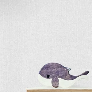 کاغذ دیواری کودک طرح ساده | طوسی کد 12042 شاخص