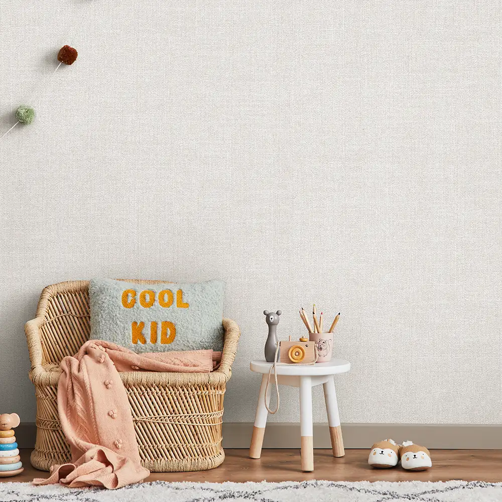 کاغذ دیواری کودک طرح ساده | کرم کد 12046 3 کاغذ دیواری کودک طرح ساده | کرم کد 12046 مبل