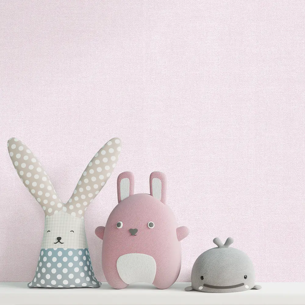 کاغذ دیواری کودک طرح ساده | صورتی کد 12050 1 کاغذ دیواری کودک طرح ساده | صورتی کد 12050 شاخص