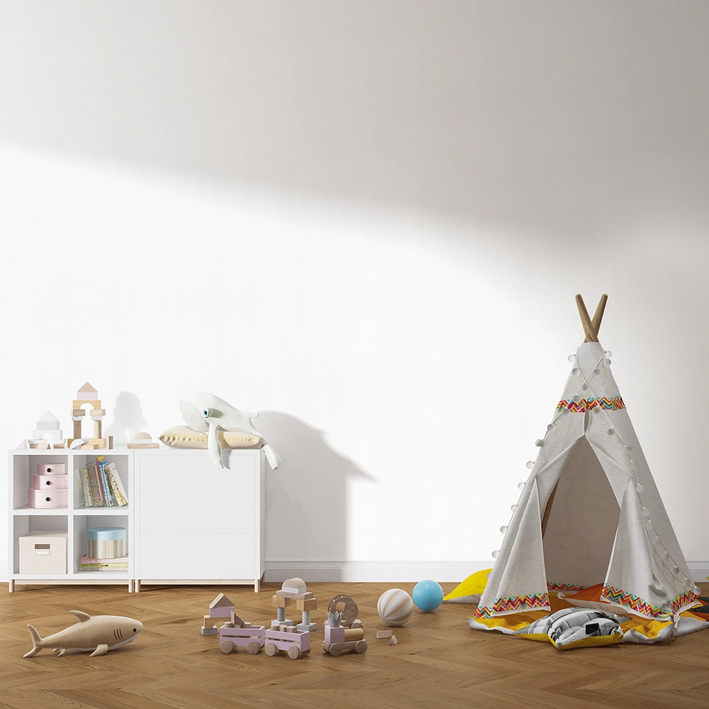 کاغذ دیواری کودک طرح ساده | سفید کد 12068 5 کاغذ دیواری کودک طرح ساده | سفید کد 12068 چادر