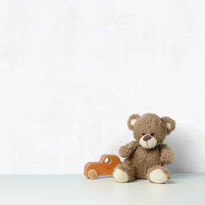 کاغذ دیواری کودک طرح ساده | آبی کد 12078 شاخص