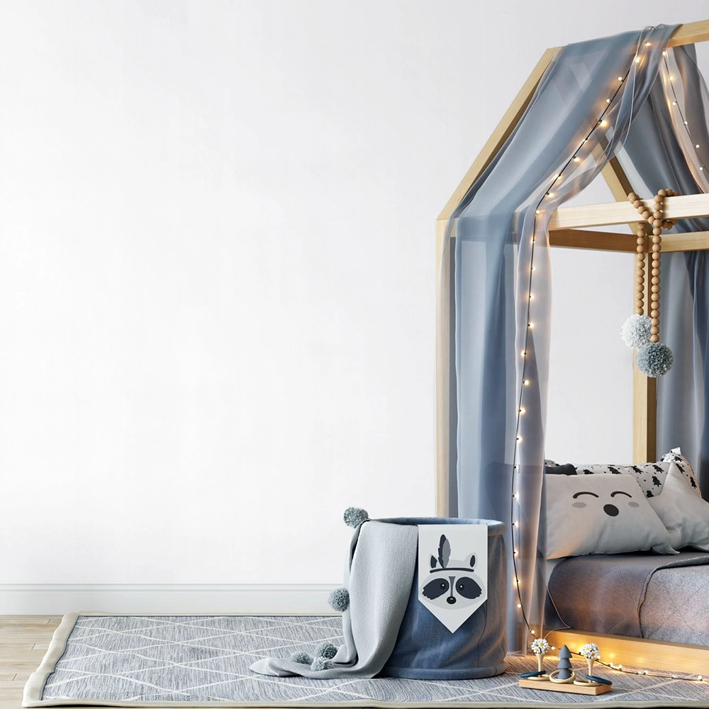 کاغذ دیواری کودک طرح ساده | سفید کد 12090 4 کاغذ دیواری کودک طرح ساده | سفید کد 12090 دکور