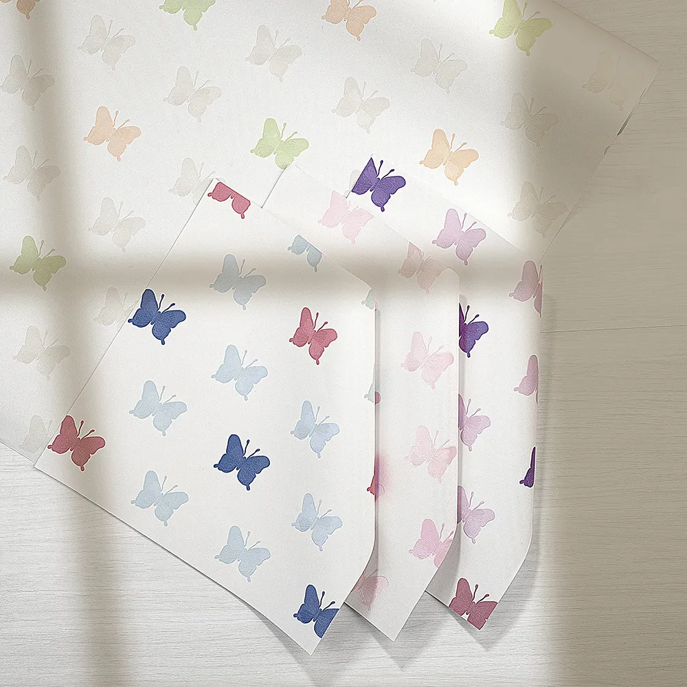 کاغذ دیواری کودک طرح پروانهای رنگی کد 12094 6 کاغذ دیواری کودک طرح پروانهای رنگی کد 12094 طرح ها